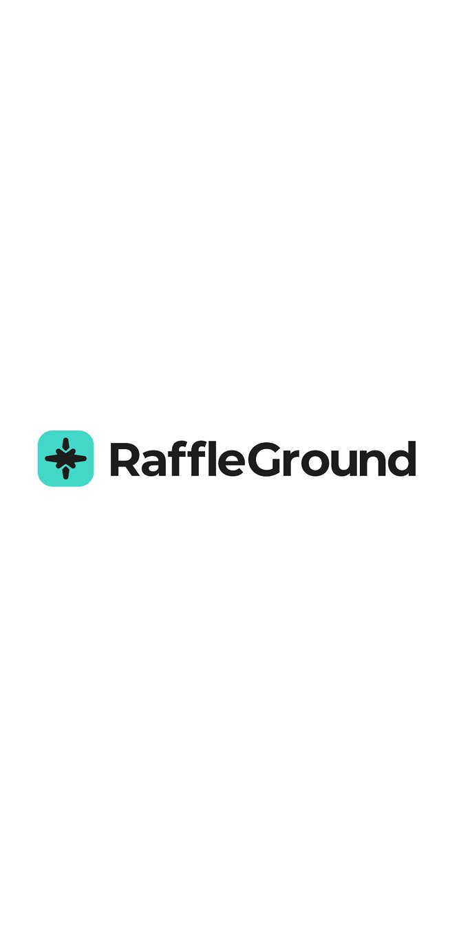 RaffleGround 앱 - 스플래시 화면